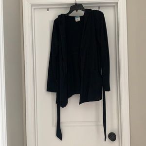 Old Navy maternity hooded wrap/jacket size small